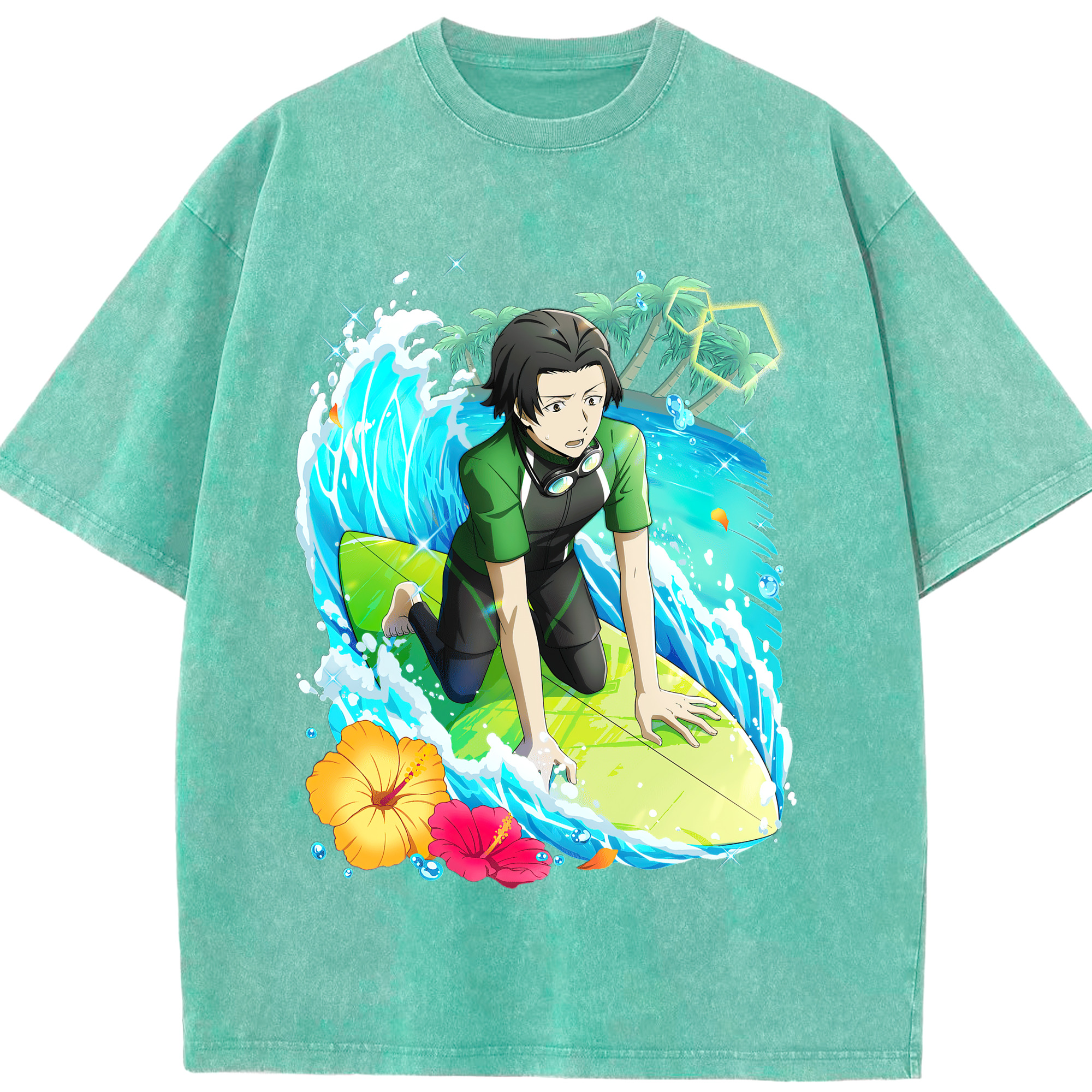 （画像用） 文豪ストレイドッグス Bungo Stray Dogs 綿100% ヴィンテージ風 半袖Tシャツ（フロントプリント）
